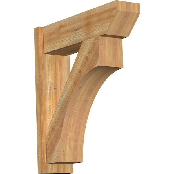 Ekena Millwork Westlake Slat Rough Sawn Outlooker, Western Red Cedar, 8"W x 28"D x 32"H OUT08X28X32WTL06RWR - main